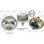 FANALE ANTERIORE ORIG.SIEM CPL.DI PORTALVESPA 125 vm1t 1953-VESPA 125 vm2t 1954