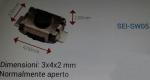 PULSANTE 3X4X2MM NORMALMENTE APERTO