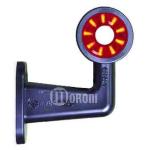 SEGNALATORE INGOMBRO B/R LED 12/24V.    DESTRO