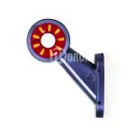 SEGNALATORE INGOMBRO B/R LED 12/24V     SINISTRO