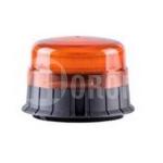 SEGNALATORE LUMINOSO ARANCIO LED 12/24V BASE PIANA