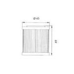 FILTRO OLIO OK563