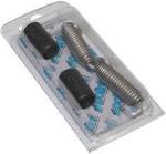 MOLLE A TRAZIONE INOX CON GANCI GIREVOLIE GOM L=53
