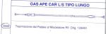 TRASMISSIONE GAS APE CAR L\S LUNGO COMPL