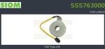 SENSORE COPPIA  W-02001 12V          6 FILI GUAINA GIALLA PUNTO 188