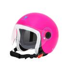 CASCO KID RODEO ROSA FLUO